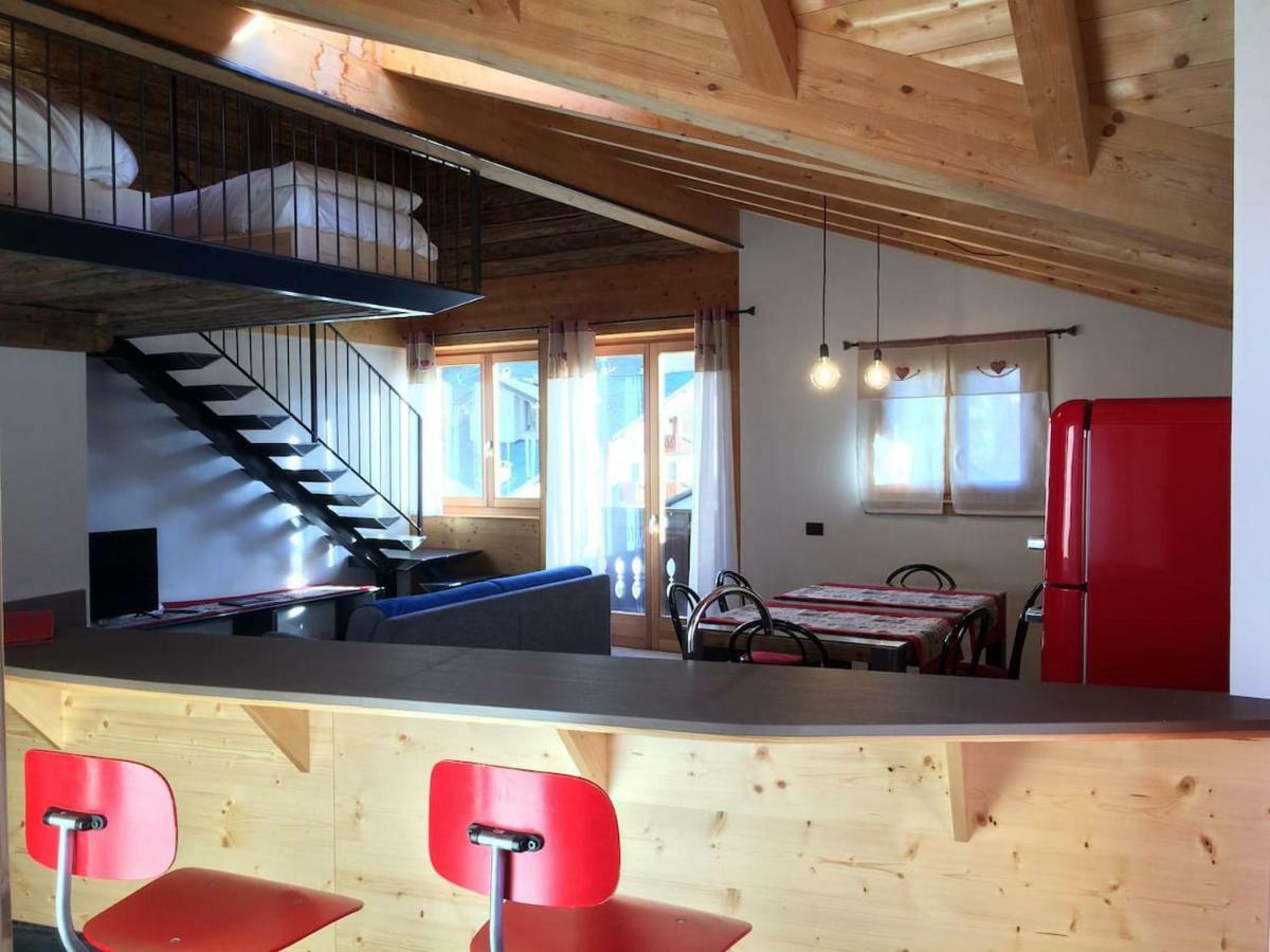 ボルミオPista Stelvio Loft Lumiereアパートメント エクステリア 写真